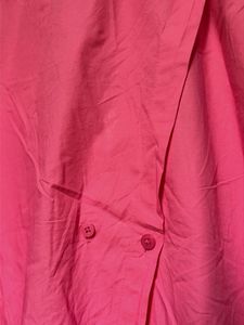 Pink Button-Up Shirt