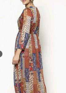 Boho Patchwork Maxi Dress