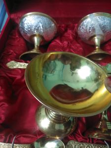 Cup Set With Velvet Box For Gift Purpose