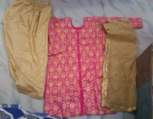 Beautiful Pink Kurta Set