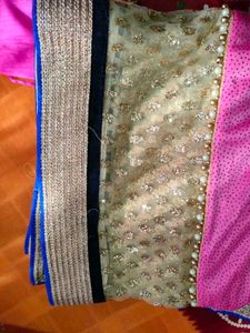 Embroidered Saree