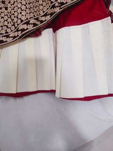 Elegant Maroon Lehenga Choli... sharara.