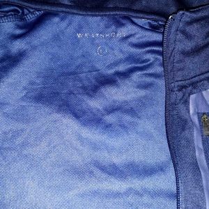 Men's Navy Blue Track Jacket