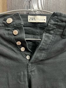 Black High Waist Denim Jeans