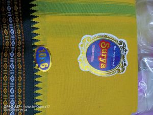 pure cotton dhoti jode (dhoti with uttari)