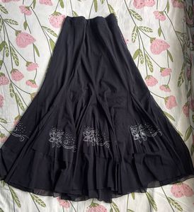 Y2K rhinestone Elegant Black Embellished Gown