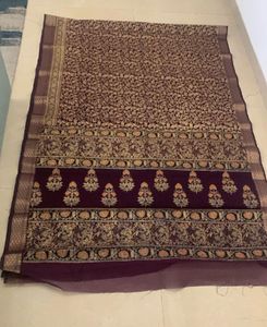 Elegant  Wine  colour  Saree