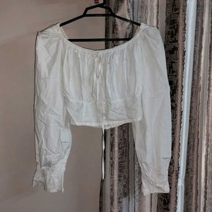 Chic Off-Shoulder Crop Top