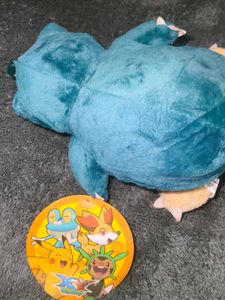 Cute Snorlax Plush Keychain Toy