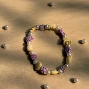 Customizable Cute Beaded Charm Bracelet