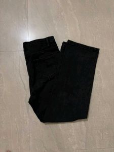 Classic Black Denim Jeans