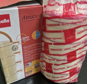 New- Cello Amaze-4 Insulated LunchCarrier