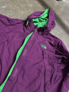 The North Face Purple &amp; Green Jacket