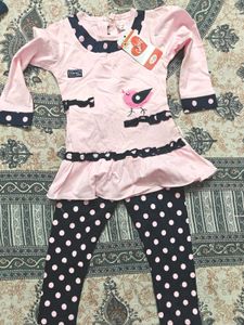 Cute Girl's Pink Outfit