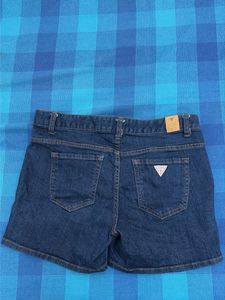 Blue Denim Shorts
