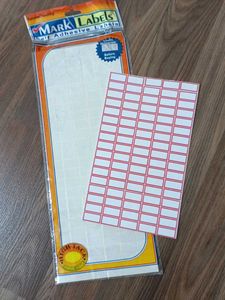 Mark Labels Self Adhesive Label