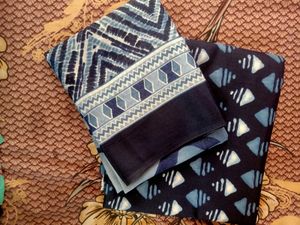 Stylish Blue Printed Kurta Set with Dupatta