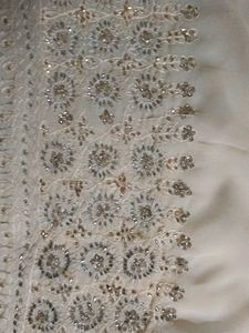Elegant Embroidered Saree