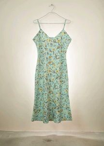 Floral Midi Slip Dress