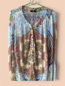Vibrant Paisley Print Kurta