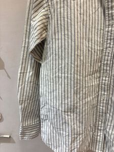 Classic Pinstripe Button-Down Shirt
