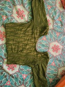 Olive Green blouse