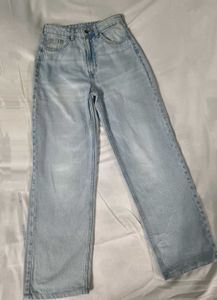Wide leg light blue denim (Brand New)
