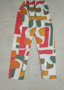 Vibrant Geometric Multicolor Co-Ord Set