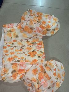 Floral Puff Sleeve Mini top