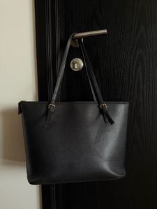 H&M Classic Black Tote Bag