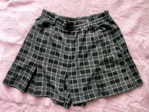 Fila Plaid Pleated Skorts