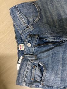 Women's Blue Denim straight Jeans