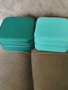 Set of 2 Travel Jewelry Cases