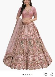 Stunning Embroidered Lehenga Choli