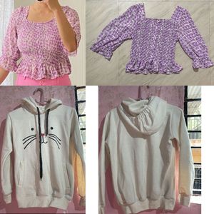 Combo Top & Hoodie