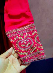 Vibrant Pink Embroidered Kurta Set with Dupatta