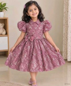 Sparkling Party Dress for Girls Age 3-5