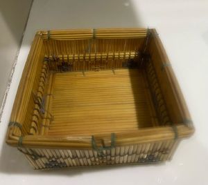 Woven Bamboo Storage Basket