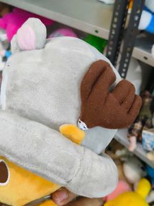 Cute Chopper Plush Toy with Cheese