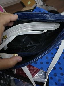 Stylish Hi Design Color Block Crossbody Bag