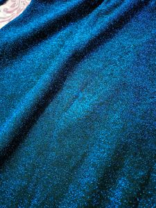 Navy Blue Sequin Bodycon Dress