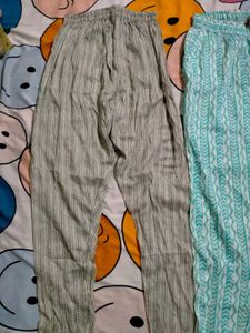 Printed Pants (Set of 2)