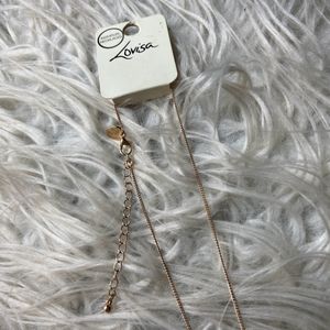 Lovisa Singapore Hammered Pendant Necklace