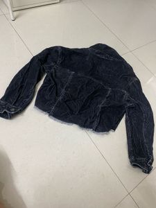 Stylish Black Denim Jacket