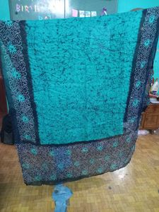 Elegant Blue Printed Dupatta