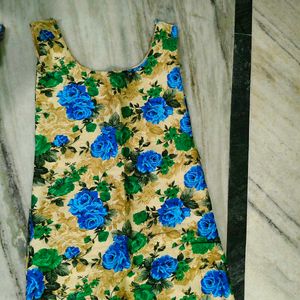 Elegant Blue Embroidered Kurta Set