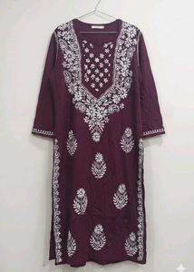 Elegant Embroidered Kurti