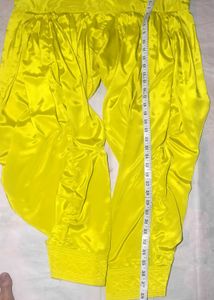 Vibrant Yellow Embroidered Kurta