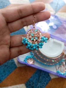 Stunning Blue Stone Jewellery Set