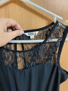Black Net Jumpsuit